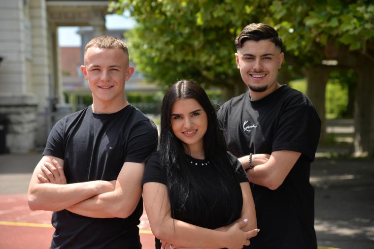 Herzlichen Glückwunsch zum erfolgreichen Lehrabschluss!